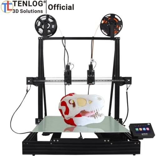 TENLOG 3D Printer TL-D6 Independent Dual Extruder 3D Printer Large Print Size LCD Touchscreen