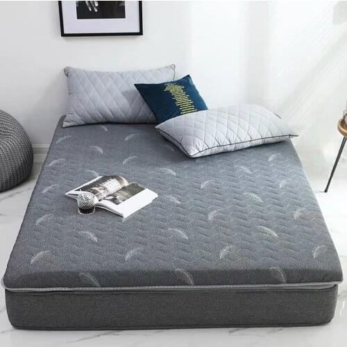 5D breathable mesh latex foam mattress Foldable Floor Tatami Adults thick warm sponge Mattress Topper twin queen king size