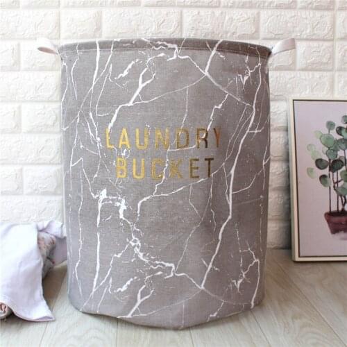 Waterproof Large Design Laundry Hamper Basket Clothes Storage Baskets Barrel Bag Kids Toy Home Sundries Organizer Storage Basket