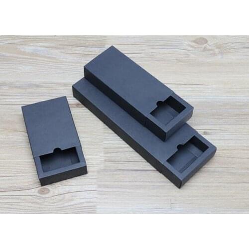 Black/White/Brown Drawer Boxes,Paper Gift Boxes For Clothes Packaging,Gift Packaging Match Boxes