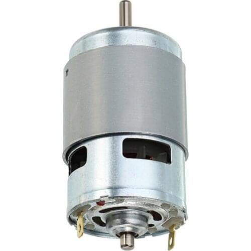 775 Motor DC 12V 10000rpm Motor Double Ball Bearing Large Torque 150W High Power Low Noise Electronic Component High-speed Motor