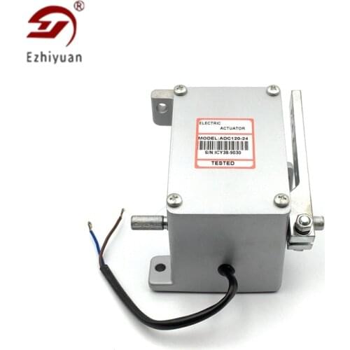 Ezhiyuan ADC120-12V ADC120-24V Electric Actuator Fuel Pump Diesel Genset Parts Linear Rotor External Type Actuator