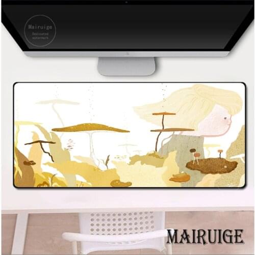 Cute Mouse Pad Comtuper Desk Mat Large XXLGenshin Impact Mousepad Gaming Accessoroes Laptop Gamer Keyboard Waterproof Maus Mat