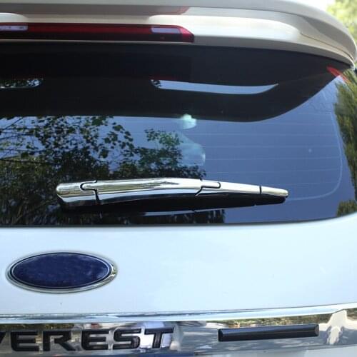 My Good Car ABS Chrome Car Rear Tailgate Windshield Wiper Blade Trim Glossy Cover for Ford EVEREST 2015 2016 Car Stickers
