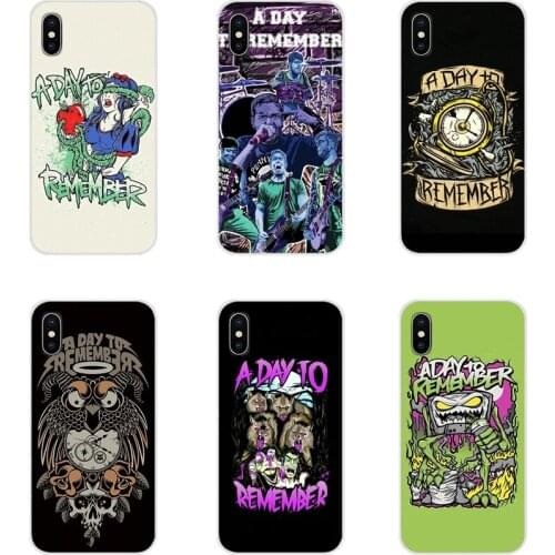 Soft Transparent Cases Covers For Apple iPhone X XR XS 11 12Pro MAX 4S 5S 5C SE 2020 6S 7 8 Plus ipod 5 6 A Day To Remember ADTR