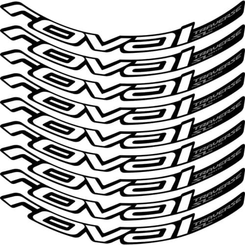 Two Wheel Sticker set for Roval TRAVERSE SL Mountain Bike Wheel MTB Cycling Bicycle Decals