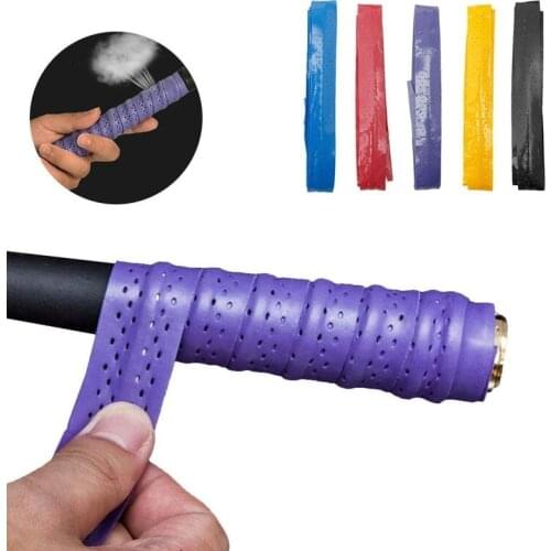 6 Colors Anti-slip Absorb Sweat Racket Tape Handle Grip For Tennis Badminton Squash Band
