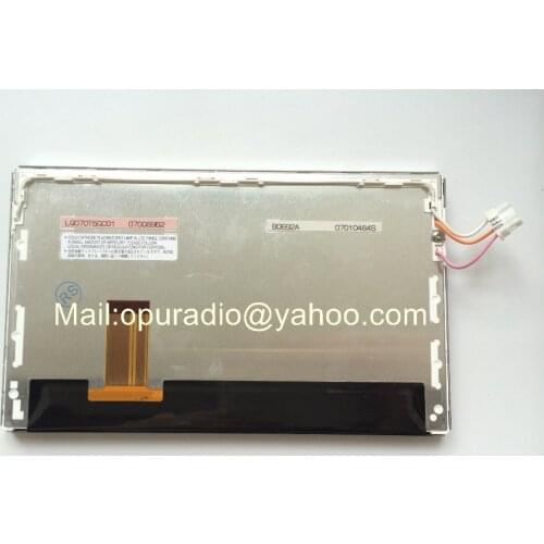 Original 7" Touch Screen LQ070T5GC01 LQ070T5GA01 LCD Digitizer Panel For Toyota 4 Runner 2013 car GPS navigation LCD monitor