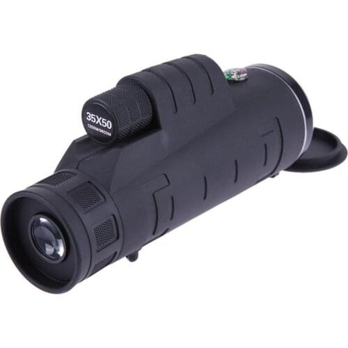 HandHeld 35x50 Night Vision Adjustable Monocular Camping Travel Telescope Single Tube High Power Low Light Pocket Telescope