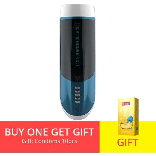 Leten Sex Toys for Men Telescopic Intelligent Voice InteractionVagina Pussy Penis Pump Automatic Rotation Male Masturbator Cup