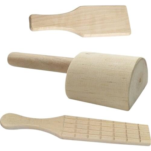 Unfinished Wooden Paddle For Clay Pottery And Ceramics Making Tool Supplies