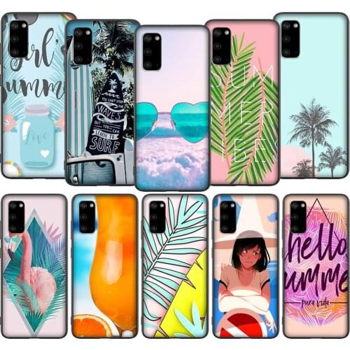 T179 Summer Magic Case for Samsung A01 A10 A11 A20 A20E A21 A30 A40 A41 A50 A51 A60 A70 A71 A81 A91 M10 M20 M30