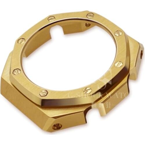 Stainless Steel Protector Bezel For Casio G-shock GA-2100 Case Metal Frame Bumper GA2100 GA-2100-1A Smart watch Accessories