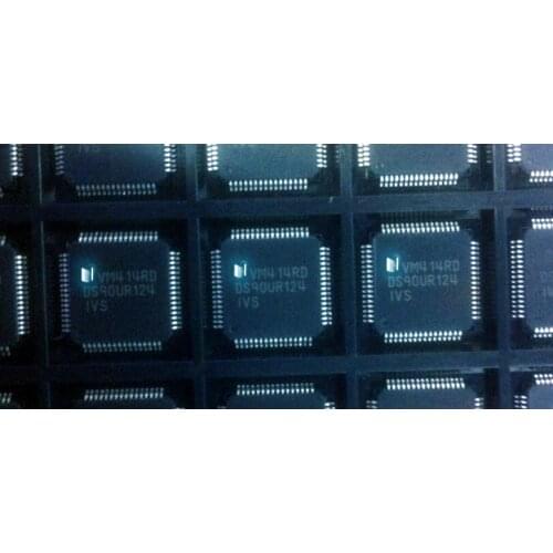 2-10pcs New DS90UR124 DS90UR124QVS DS90UR124IVS QFP-64 Interface / driver chip