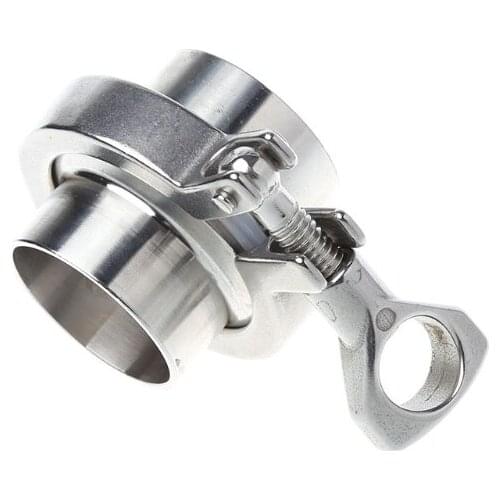 38mm 1.5" OD SS304 Sanitary Pipe Weld Ferrule + Tri Clamp + PTFE Gasket Set