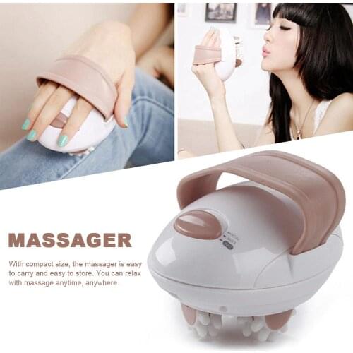 3D Electric Drum Body Slimming Massager Roller Anti-Cellulite Massage Device Fat Burner Machine Loss Weight Handheld Massager