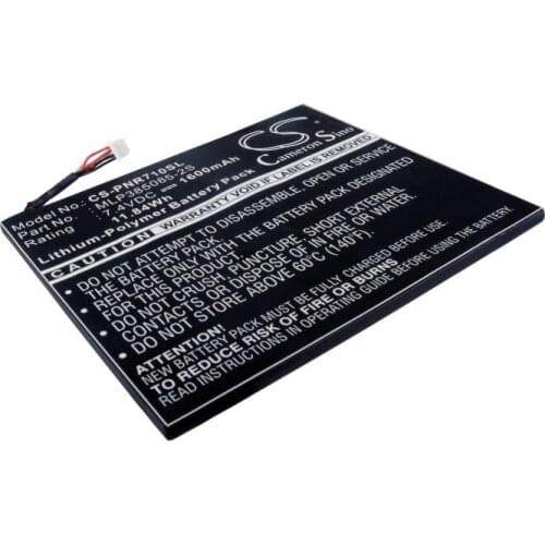 2021 Battery For Pandigital MLP385085-2S PRD07T10WWH756,R70D200,R70D256 1600mAh / 11.84Wh