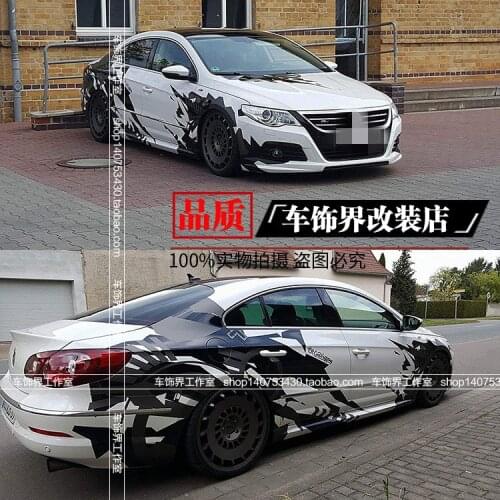 Car stickers FOR VW CC body exterior modification custom sports decals