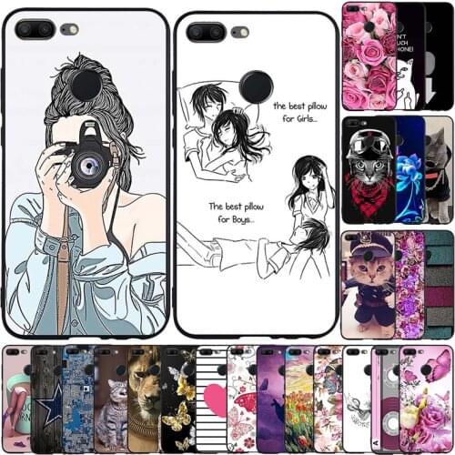 For Huawei Honor 9 Lite Case Honor 9 Lite Silicon TPU Cover Bumper Soft Phone Case for Huawei Honor 9 Lite Back Cover Funda Etui