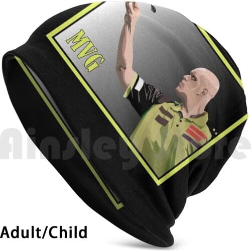 Darts-Michael Van Gerwen Beanies Knit Hat Hip Hop Darts Bdo Pdc Uk Britain Sports Dutch Carlstad Dutch Sports