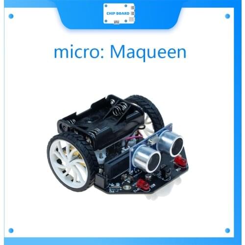 DFRobot micro: Maqueen micro:bit Educational Programming Robot Platform Smart car V4.0 support Line patrol ambient light
