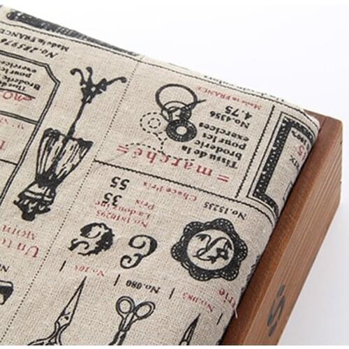 Zakka Cotton Linen Fabric For Handmade Hometextile Fabrics Cloth For Sofa Curtain Bags Cushion Furniture Cover Meter 100x155cm