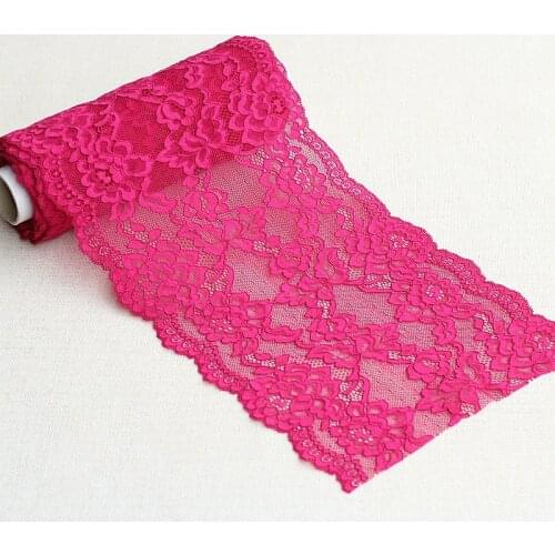 MLAEY 2Yards Exquisite Elastic stretch Lace Trim High Quality Lace Fabric DIY Craft&Sewing Dress Clothing Accessories