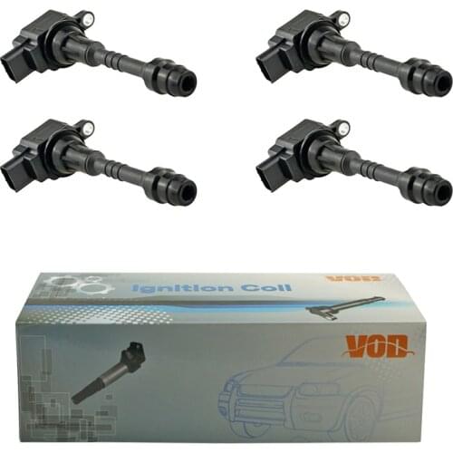 Auto Ignition Coil for Nissan Sunny B15 2.0L 2003 2004 2005 2006 2007 Dongfeng Yumsun 2.5L 2007-2015 224486N015