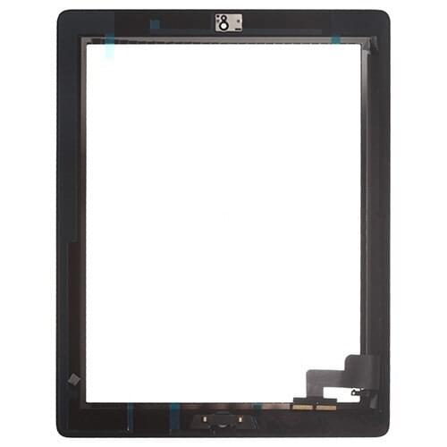 Grade AAAAA Touch Screen For iPad 2 9.7'' Digitizer Touch Panel Front Screen Assembly With Adhesive for apple A1395 A1396 A1397