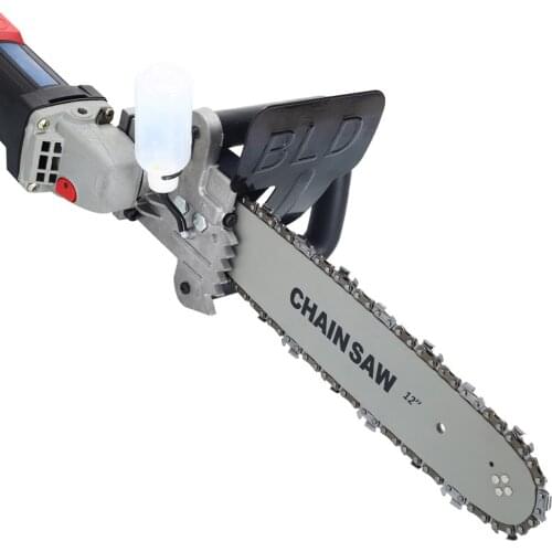 12 Inch Chainsaw Refit Conversion Kit Chainsaw Bracket Set Change Angle Grinder into Chain Saw Woodworking Power Tool