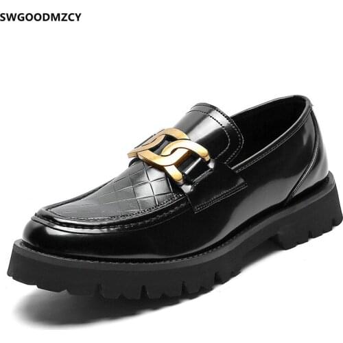 Loafers Casual Business Shoes Men Fashion Party Dress Shoes for M E N 2021 Luxury Brand Slip on Shoes Men Chaussure Homme Sapato