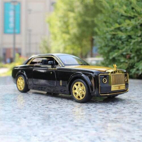 1:24 Rolls-Royce Sweptail Alloy Car Model Diecasts & Toy Vehicles Toy Car Metal Collection Car Model High Simulation Kids Toy