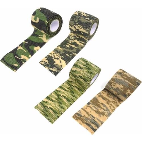 Outdoor Camo Bicycle Sticker Masquerading Camping Camouflage Stealth Duct Tape Adhesive Wrap Hunting Shooting Blind Wrap