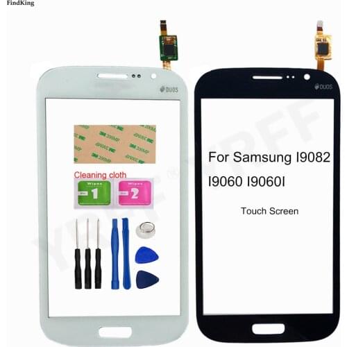 For Samsung Galaxy Grand GT i9082 i9080 Neo i9060 i9060i i9062 Touch Screen Digitizer Touch Panel Front Glass Lens Sensor