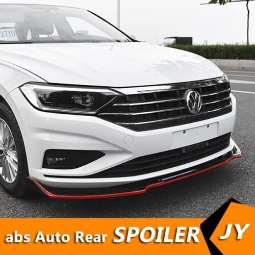 For Je tta ABS Rear Bumper Diffuser Protector For 2019 Volkswagen Je tta B Body kit bumper rear Front shovel lip rear spoiler