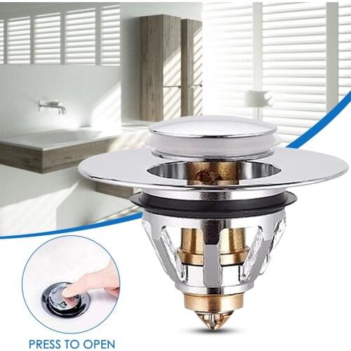 1/3PCS New Universal Basin Pop-up Drain Filter Hair Catcher Bath Stopper Filter Shower Sink Strainer Plug Kitchen Accessories
