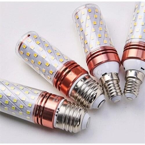 1X E27 E14 8W 12W 16W SMD2835 Led Candle Bulb 220V 230v Save Energy Warm/cool white LED Corn Lamp Bombillas Home Light