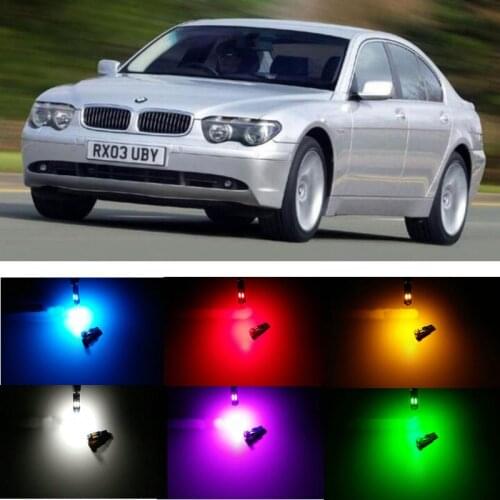 20pc/lot canbus t5 Dashboard LED Light Bulbs For BMW e65 e66 e67 e84 f48 e53 e70 F15 F85 F16 f86 e81 e87 f20 f21 e88 e82 f45
