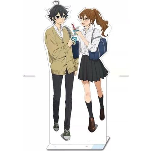 Anime Hori-san to Miyamura-kun Hori Kyoko Miyamura Izumi CP Figure Acrylic Stand Model Plate Cartoon Desktop Decor Toy