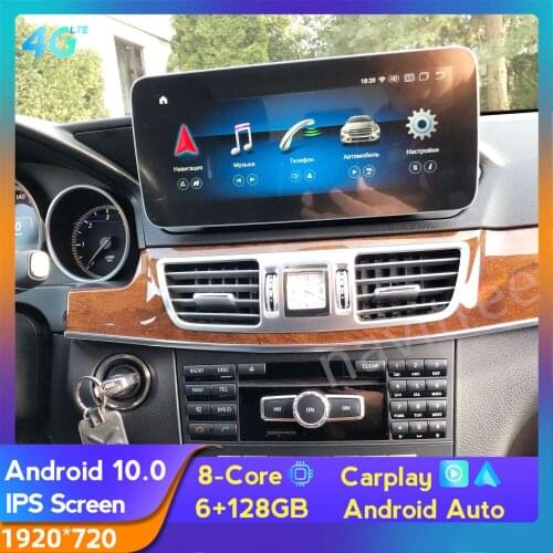 Android 10 Car Radio For Mercedes Benz E Class W212 E200 E230 E260 E300 S212 2009-2016 Navigation Screen Auto Audio Multimedia