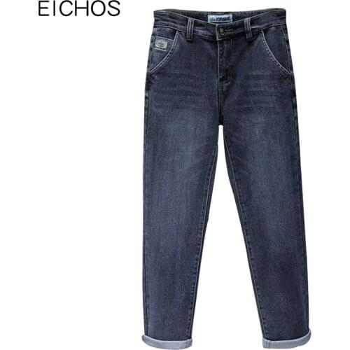 Свободные джинсы для мужчин EICHOS China At AliExpress