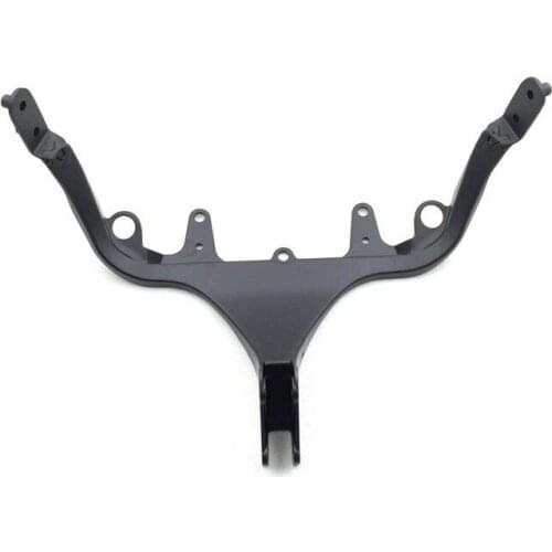 Motorcycle Black Front Upper Fairing Stay HeadLight Bracket For Kawasaki ZX-9R ZX 9R 2002 - 2003