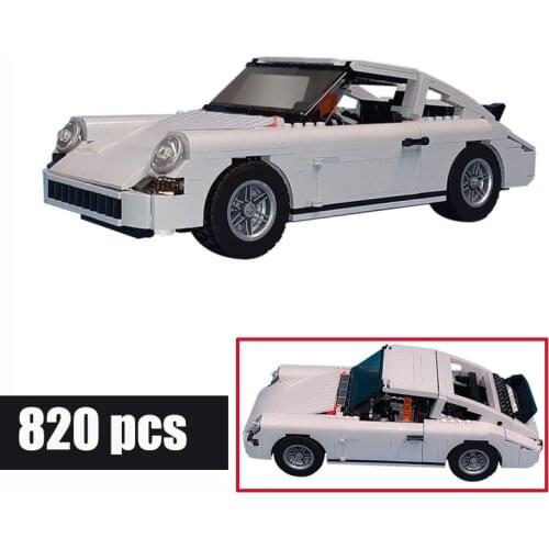 2020 New MOC-40405 820pcs 911 Hypercar Super Racing Car Fit Lepinings HighTech Model Building Blocks Toy Birthday Gifts