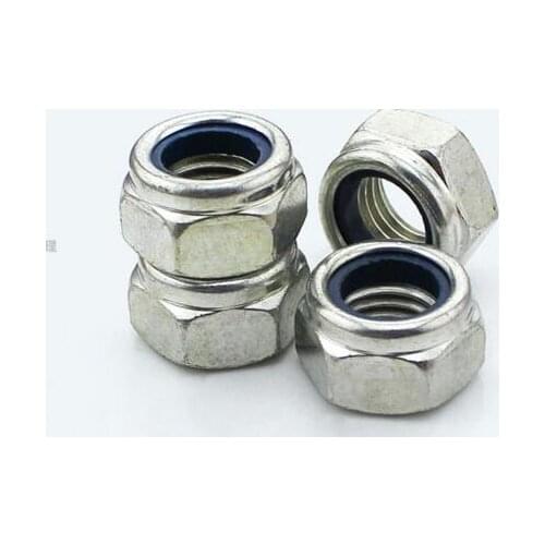 Galvanized locking nut self-locking anti-skid locking nuts