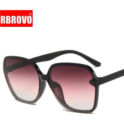 RBROVO 2021 Classic Vintage Sunglasse Women Mirror Eyeglasses Men Brand Design Glasses Driving Oculos De Sol UV400