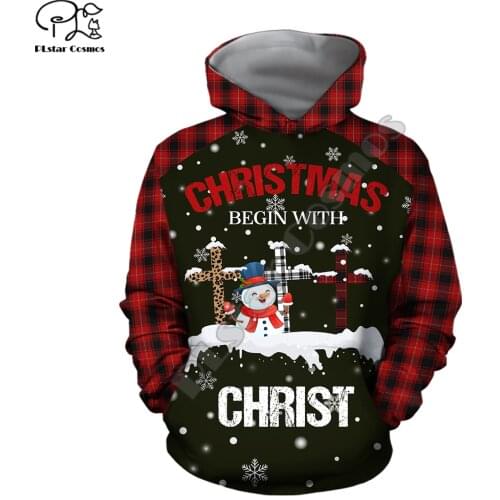 PLstar Cosmos Merry Christmas Santa Claus 3D Printed Hoodies Sweatshirts Zip Hooded For Men And Women Casual Streetwear Style-43