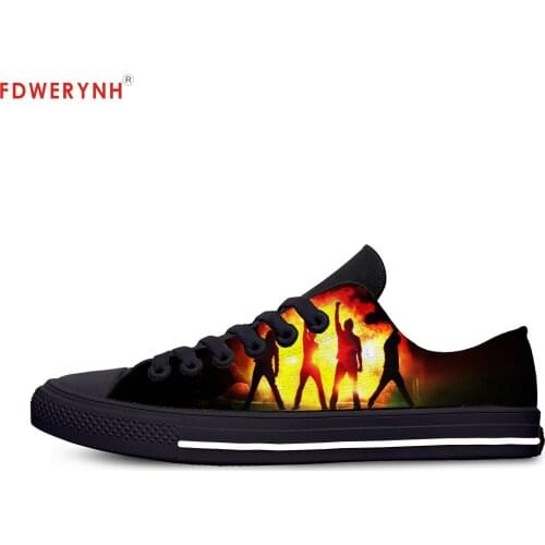 Mens Casual Shoes Papa Roach Board Lace-Up Canvas Strap Ladies Casual Man Shoes Comfortable