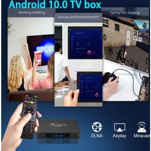 2021 X96Q Android 10.0 Smart TV Box 2.4G&5.0G Allwinner H313 Quad Core ARM Cortex A53 Set Top Box Support 4K Smart MediaPlayer