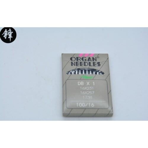 Japanese Original Organ Brand Needles DBX1,100/16 B,20Pcs/Lot,For Simple Lockstitch & Computerized Lockstitch Sewing Machines