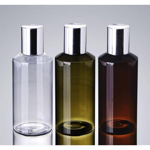 Hot 150ml Portable Plastic Travel Refilled Empty Bottle Cosmetic Lotion Container
